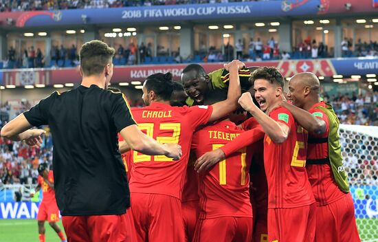 Russia World Cup England - Belgium