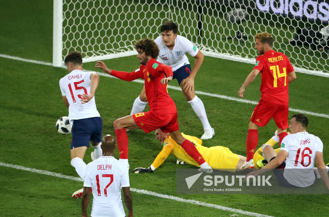 Russia World Cup England - Belgium