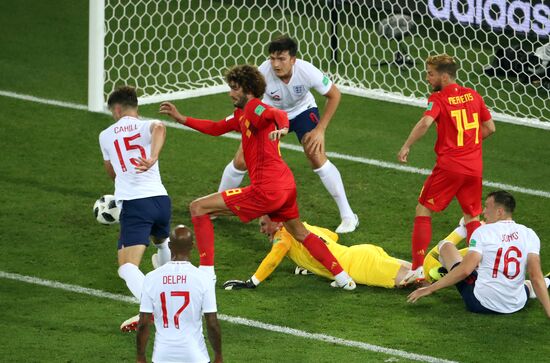Russia World Cup England - Belgium