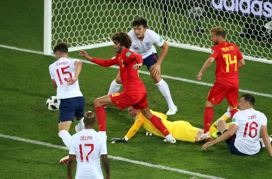 Russia World Cup England - Belgium