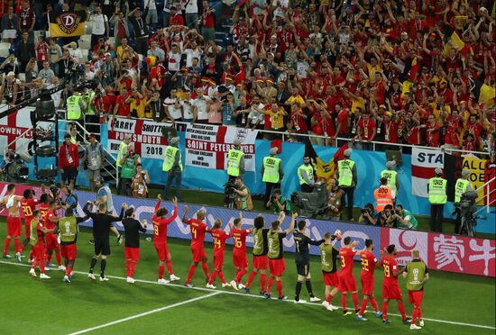 Russia World Cup England - Belgium