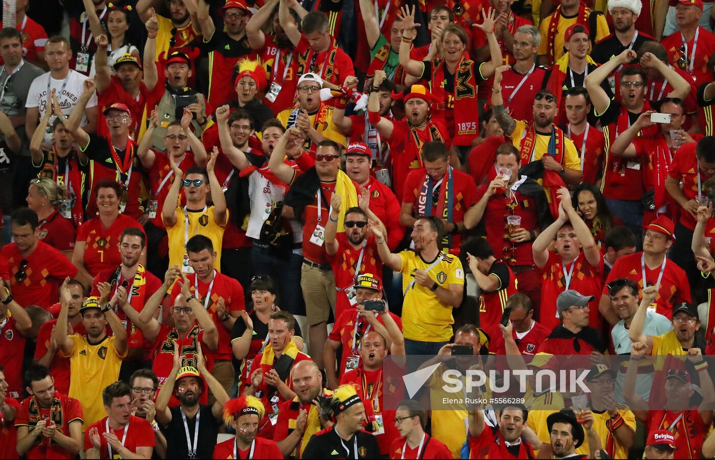 Russia World Cup England - Belgium