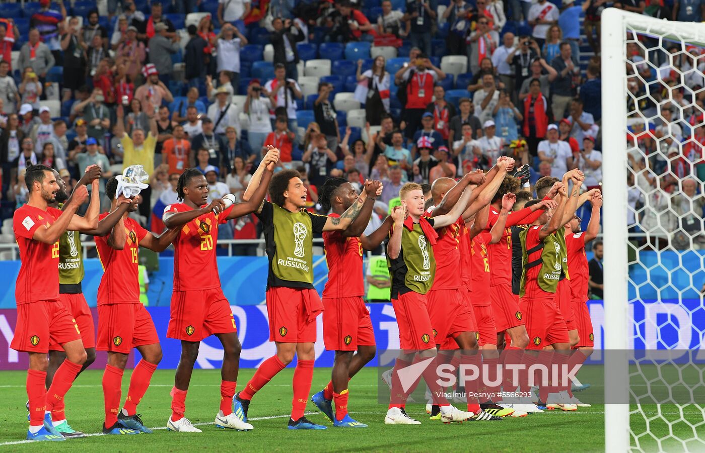 Russia World Cup England - Belgium