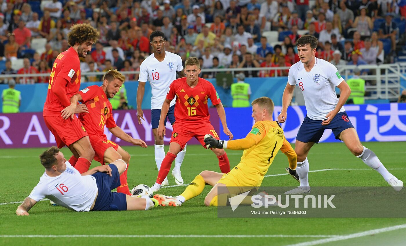 Russia World Cup England - Belgium