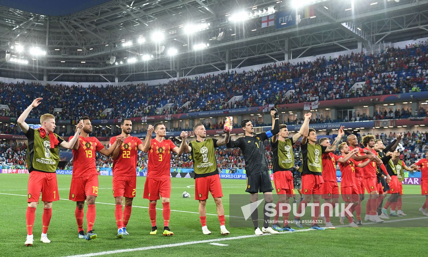 Russia World Cup England - Belgium