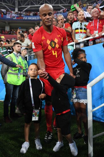 Russia World Cup England - Belgium