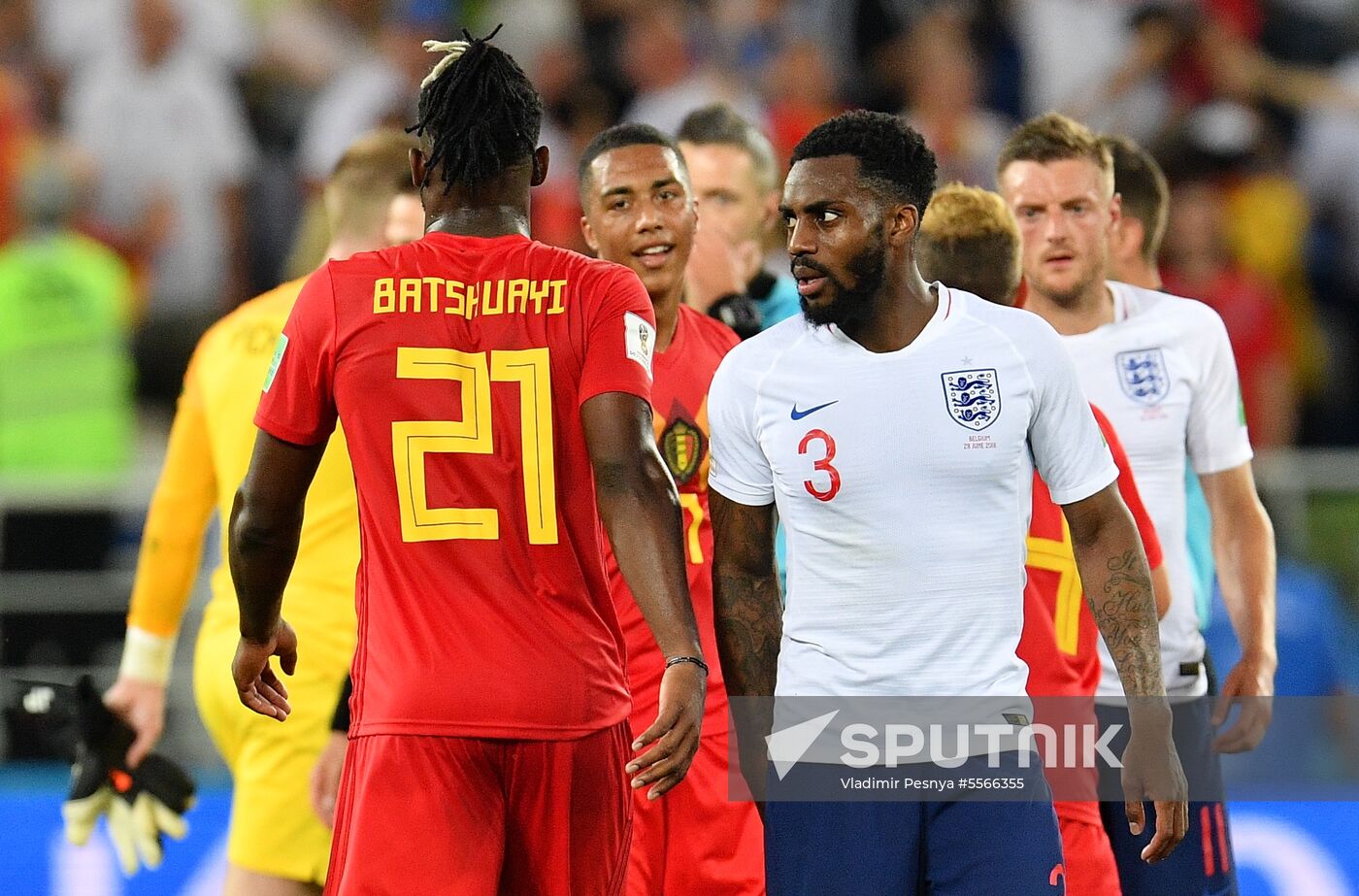 Russia World Cup England - Belgium