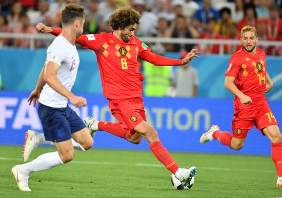 Russia World Cup England - Belgium