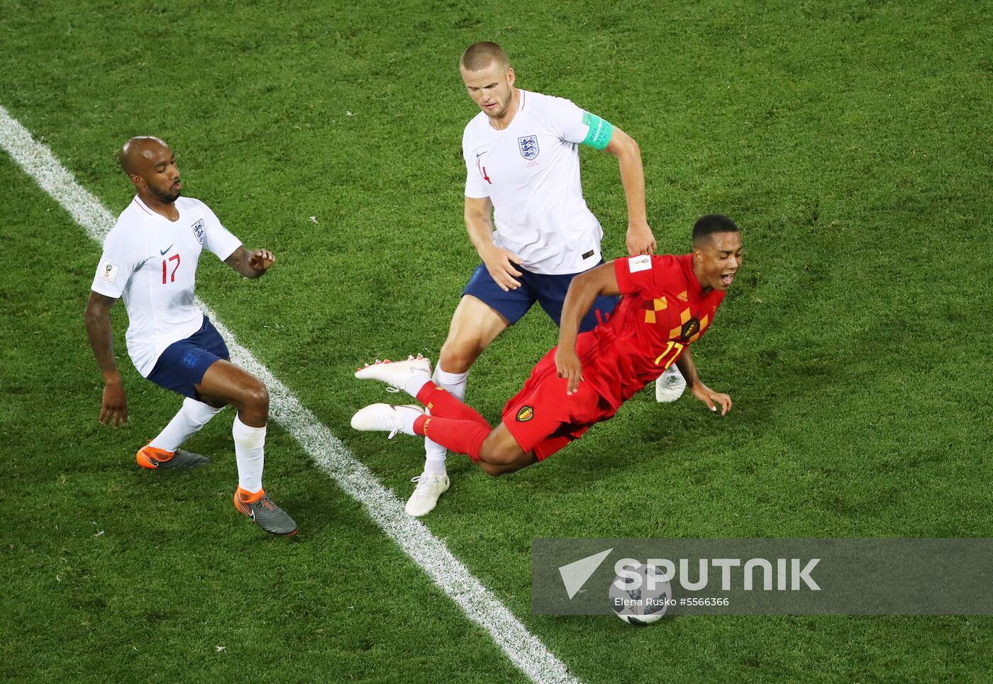 Russia World Cup England - Belgium