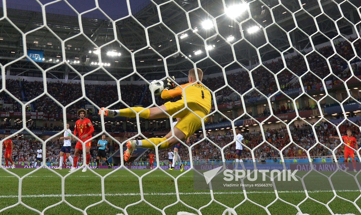 Russia World Cup England - Belgium