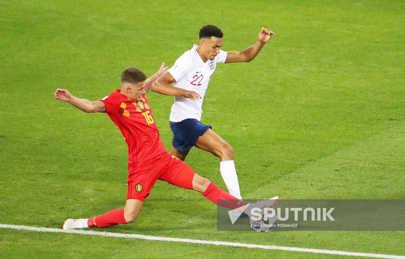 Russia World Cup England - Belgium