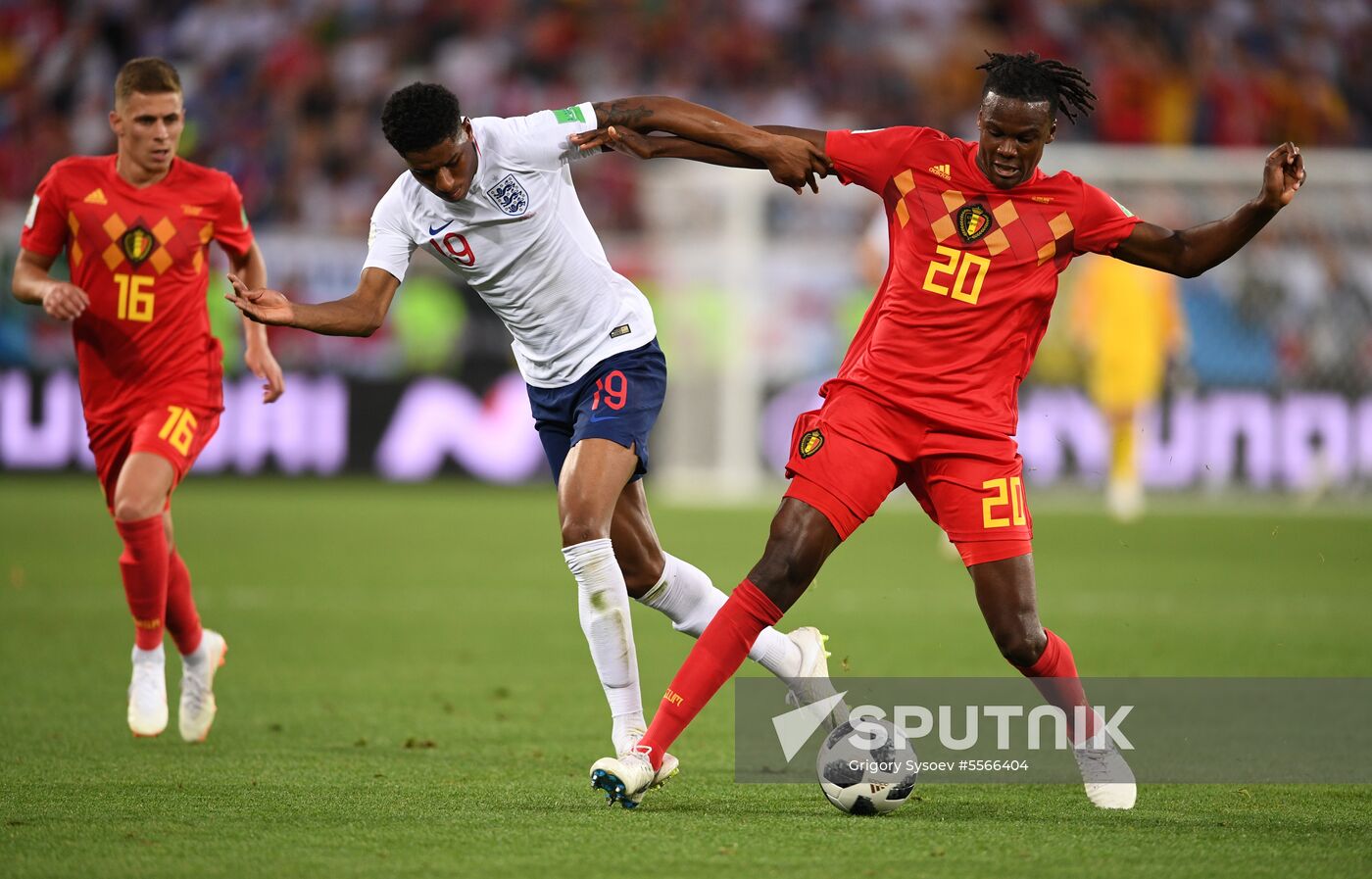 Russia World Cup England - Belgium