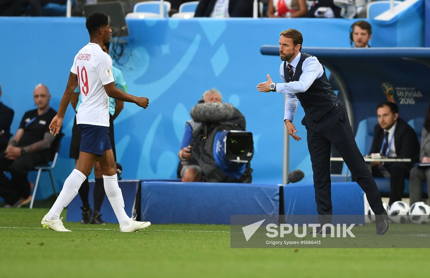 Russia World Cup England - Belgium