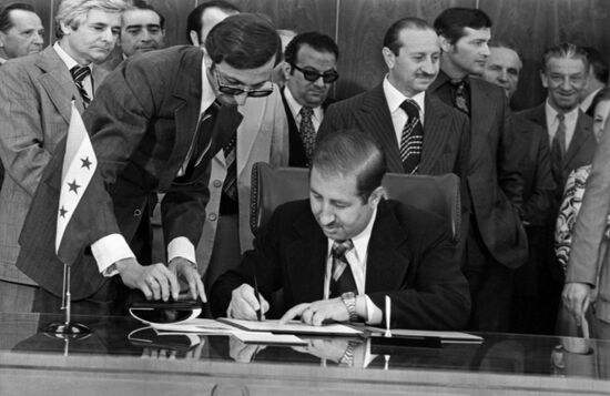 Iraqi delegation's visit to USSR