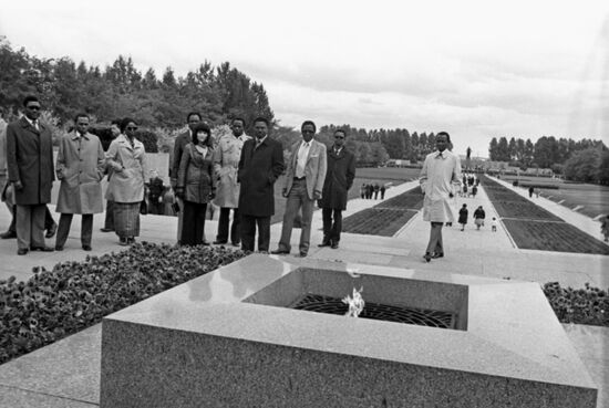 Nigerian governmental delegation's visit to USSR