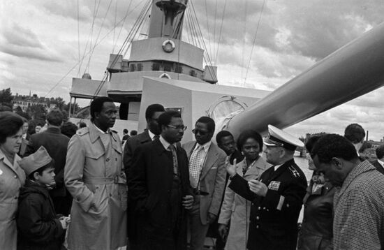 Nigerian governmental delegation's visit to USSR