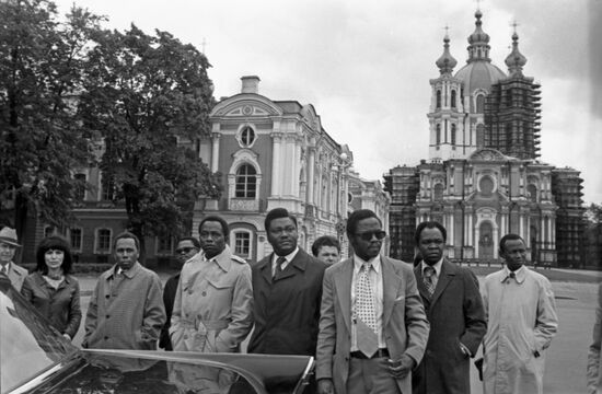 Nigerian governmental delegation's visit to USSR