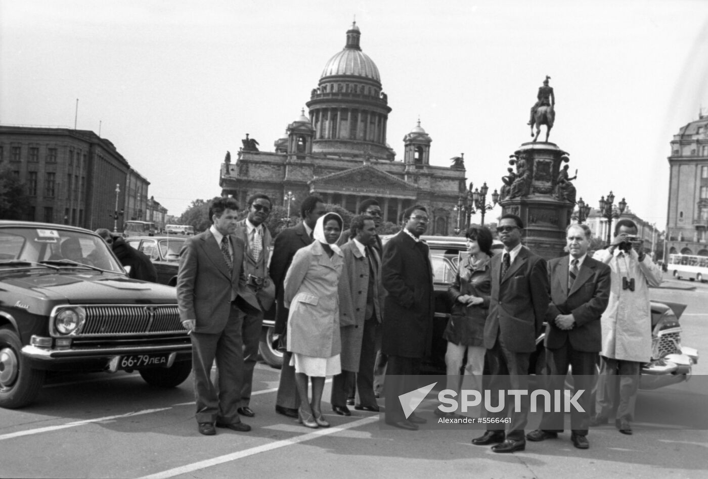 Nigerian governmental delegation's visit to USSR