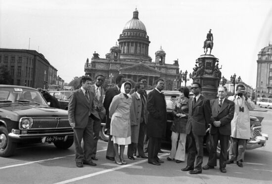 Nigerian governmental delegation's visit to USSR