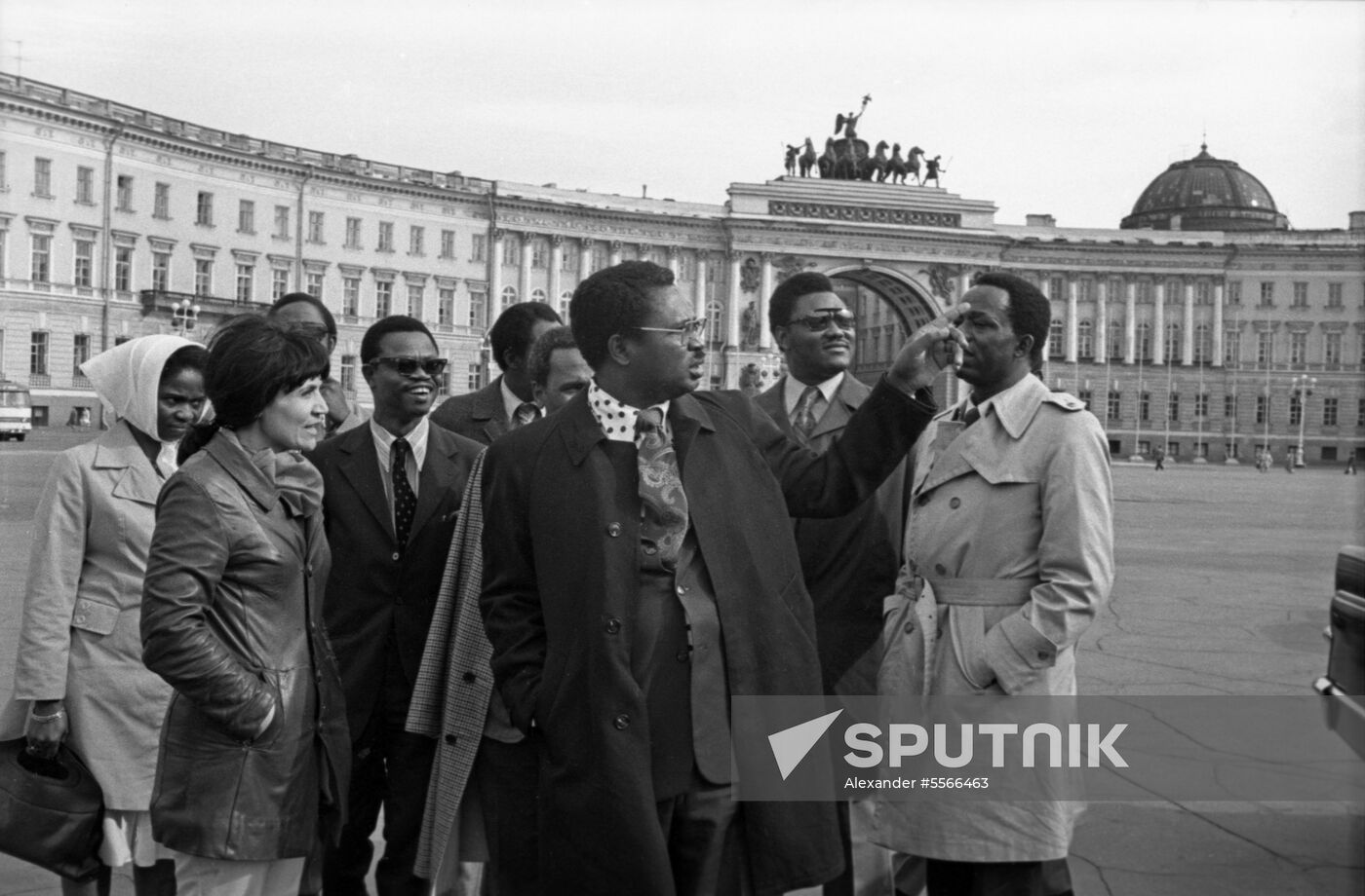 Nigerian governmental delegation's visit to USSR