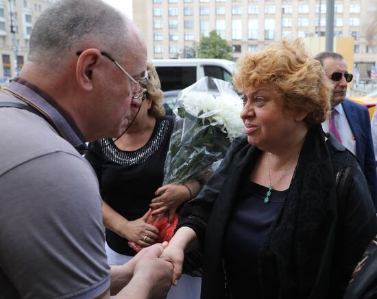 Farewell ceremony for poet Andrei Dementyev
