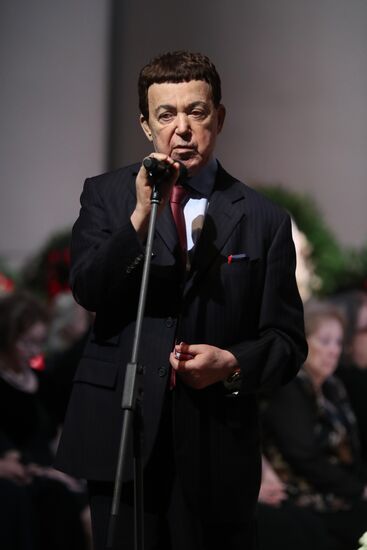 Farewell ceremony for poet Andrei Dementyev