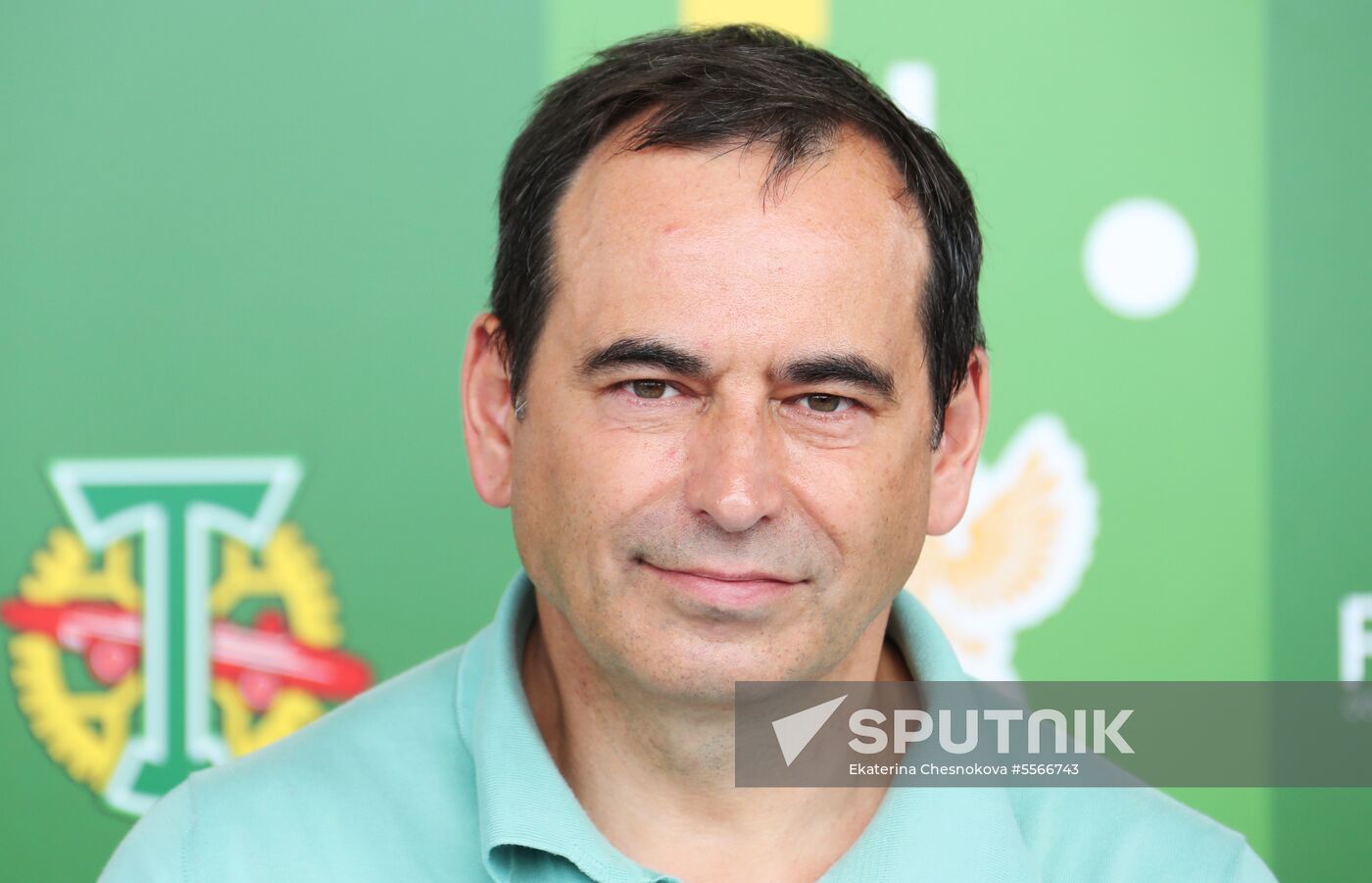 News conference with crew of film 'Streltsov'