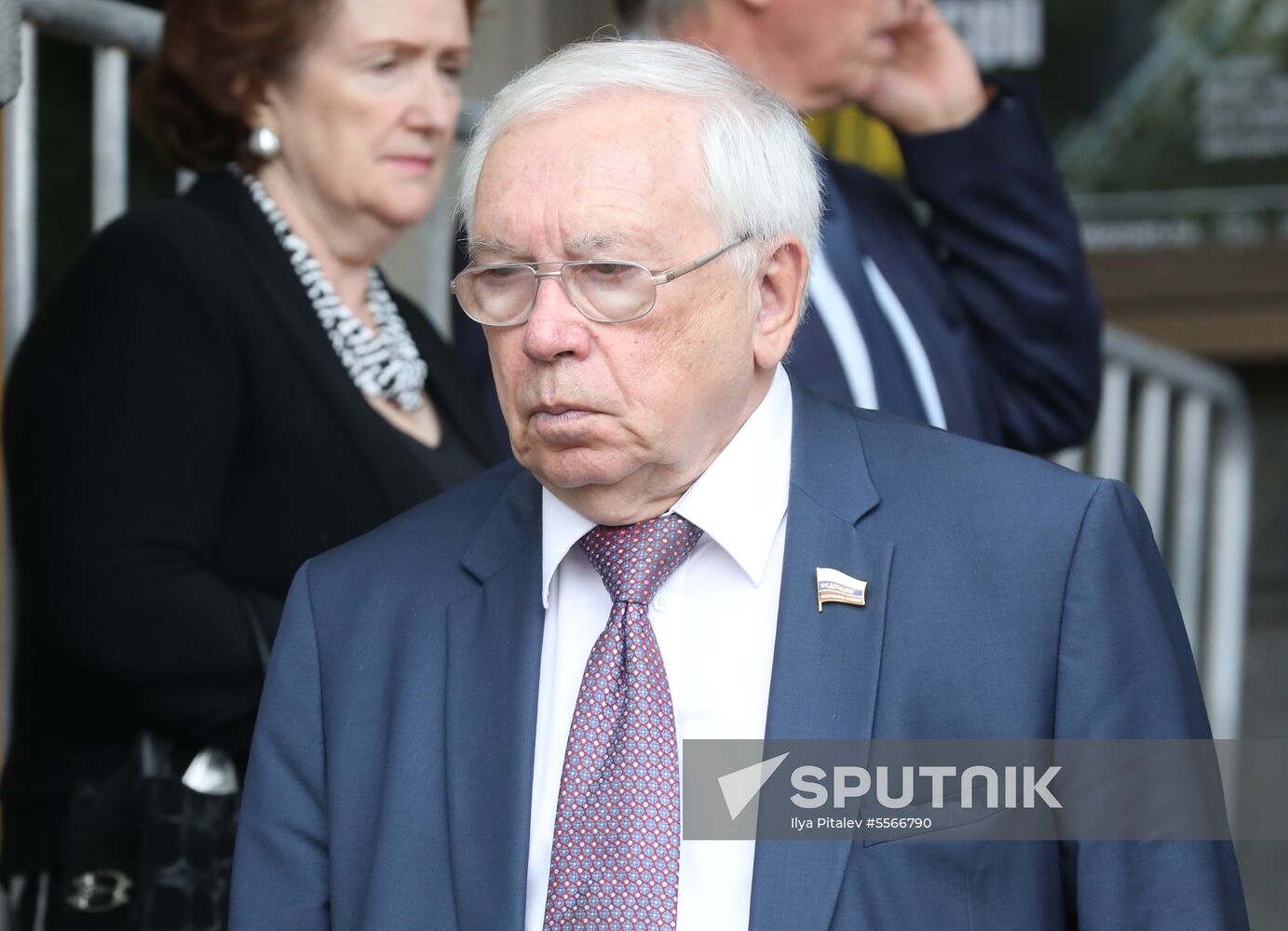 Farewell ceremony for poet Andrei Dementyev
