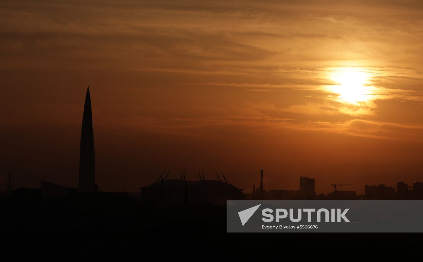 St. Petersburg during 2018 FIFA World Cup