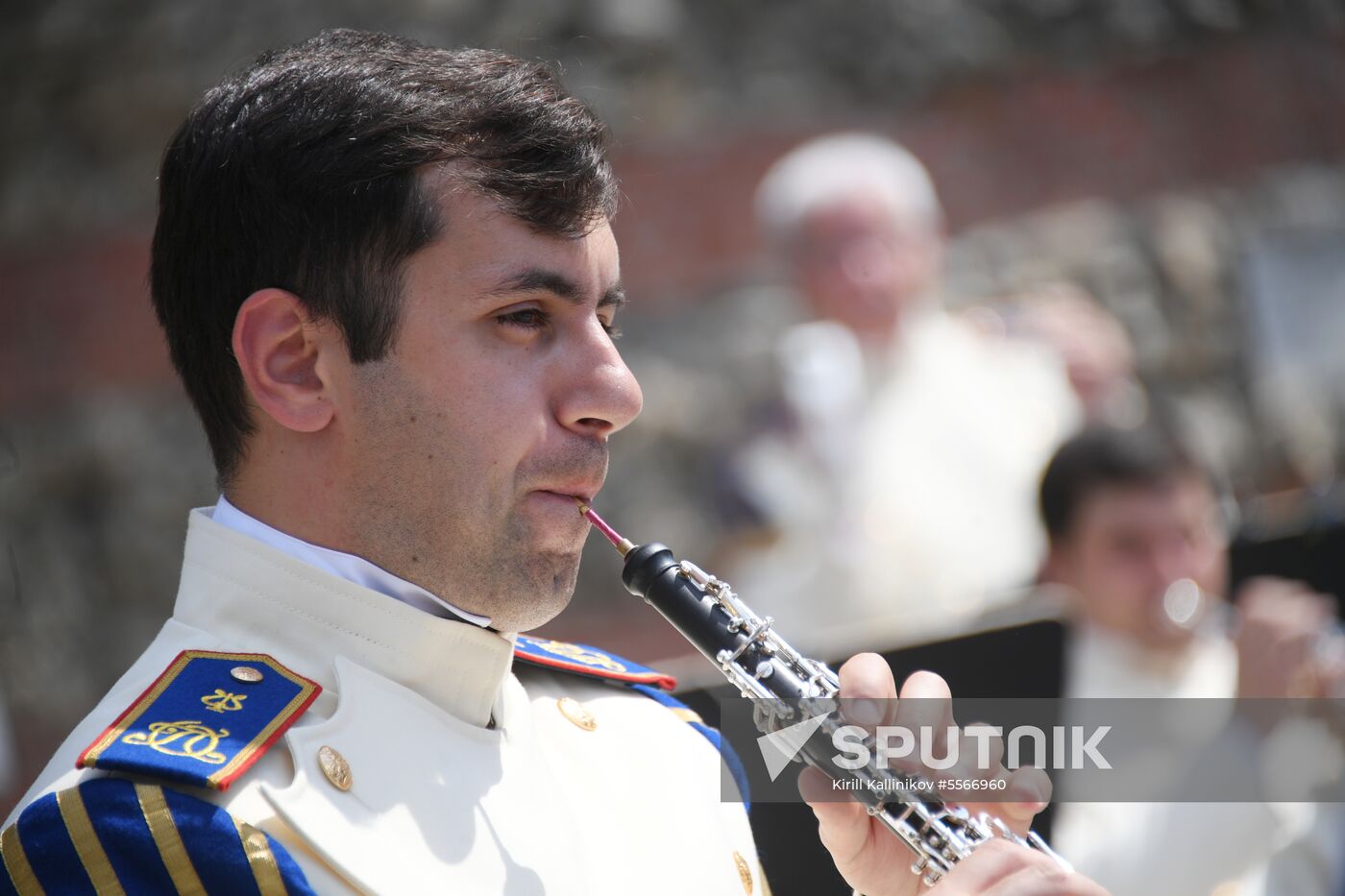 Presidential orchestra performs in Alexander Gardens