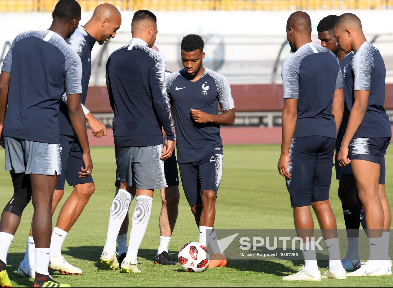Russia World Cup France Training