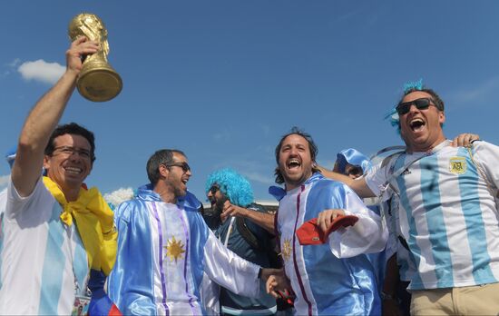 Russia World Cup France - Argentina