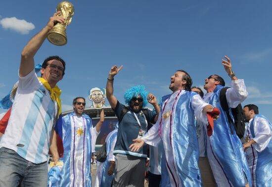 Russia World Cup France - Argentina