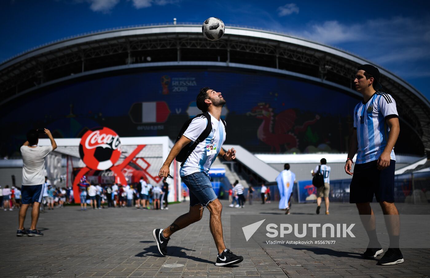 Russia World Cup France - Argentina