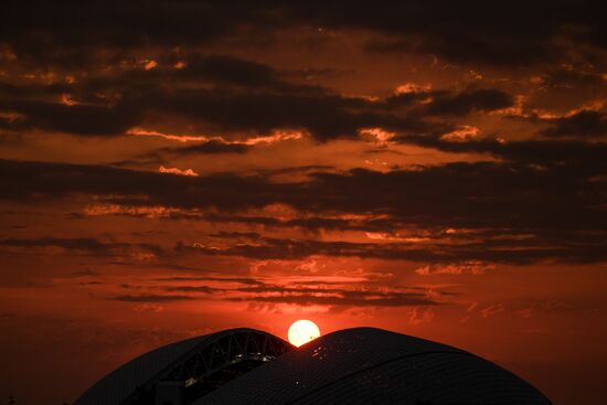 Russia World Cup Sunset