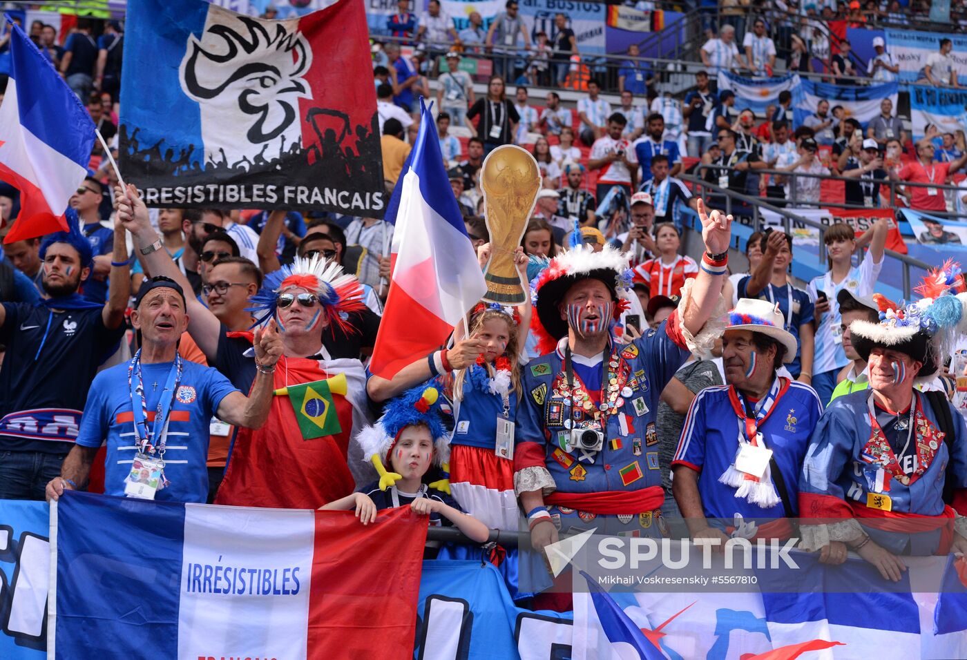 Russia World Cup France - Argentina