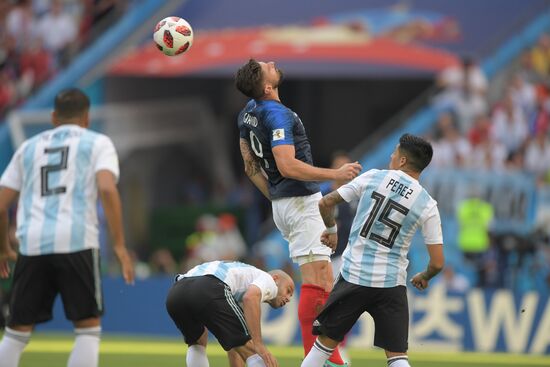 Russia World Cup France - Argentina