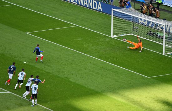 Russia World Cup France - Argentina