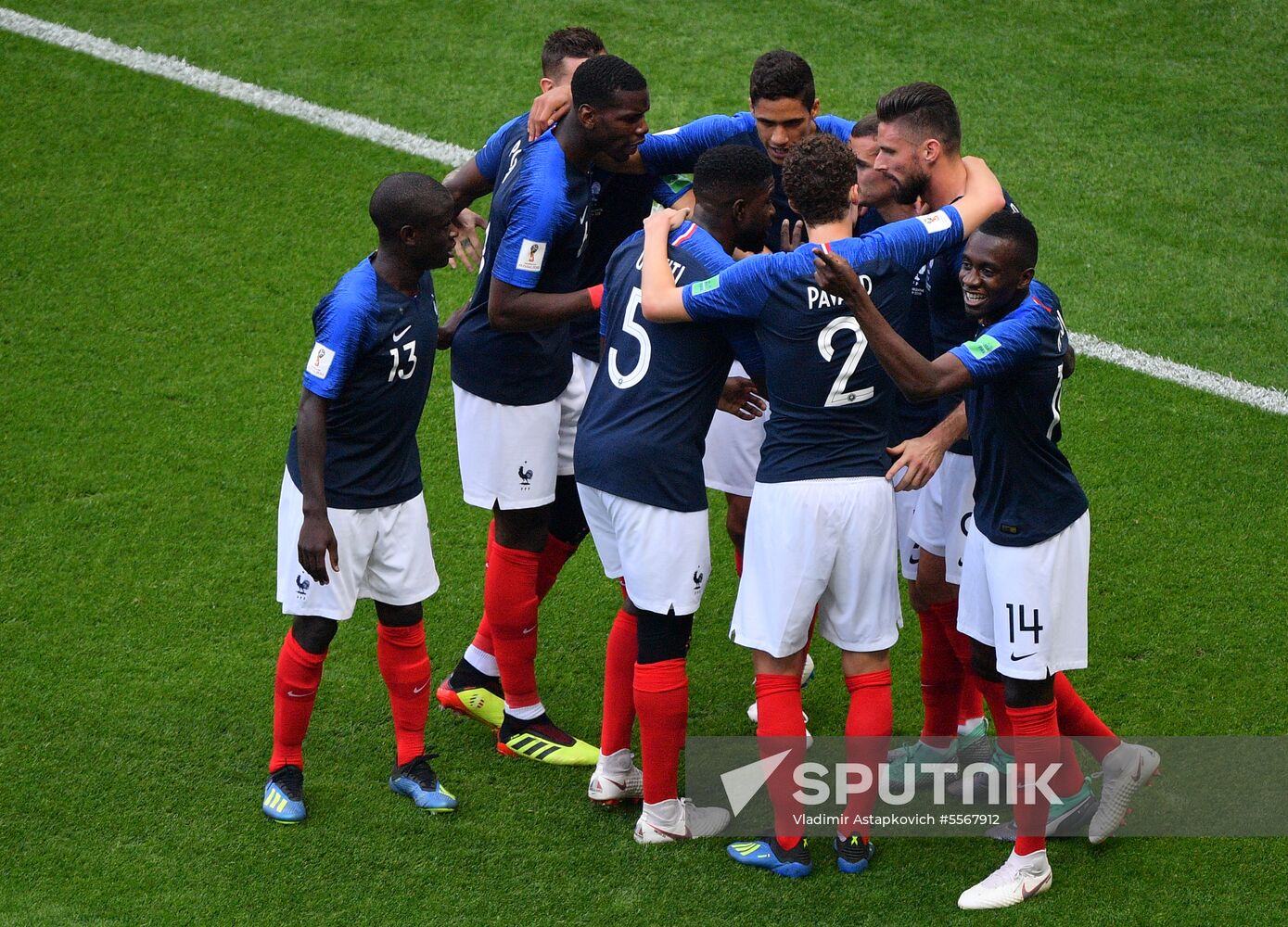 Russia World Cup France - Argentina
