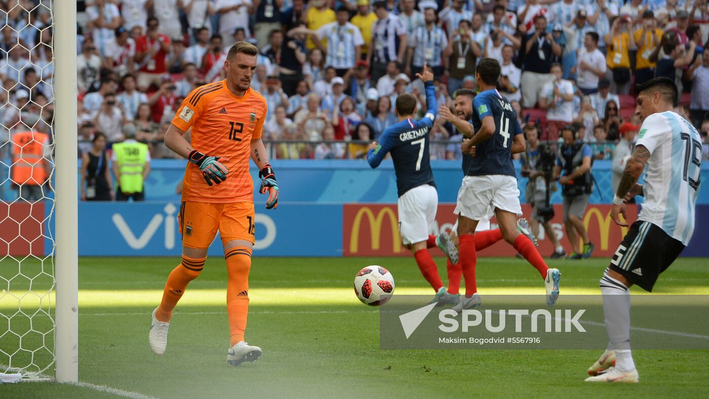 Russia World Cup France - Argentina