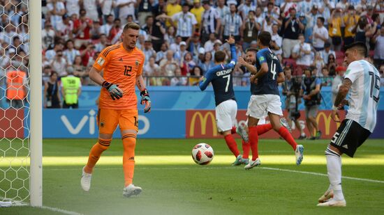 Russia World Cup France - Argentina
