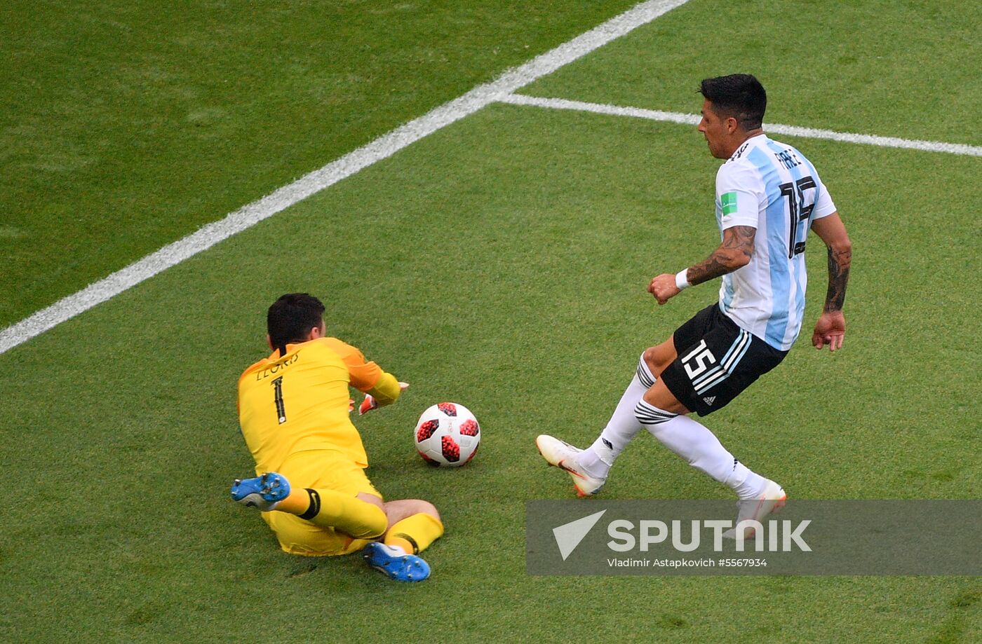 Russia World Cup France - Argentina