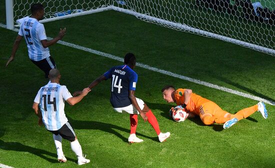 Russia World Cup France - Argentina