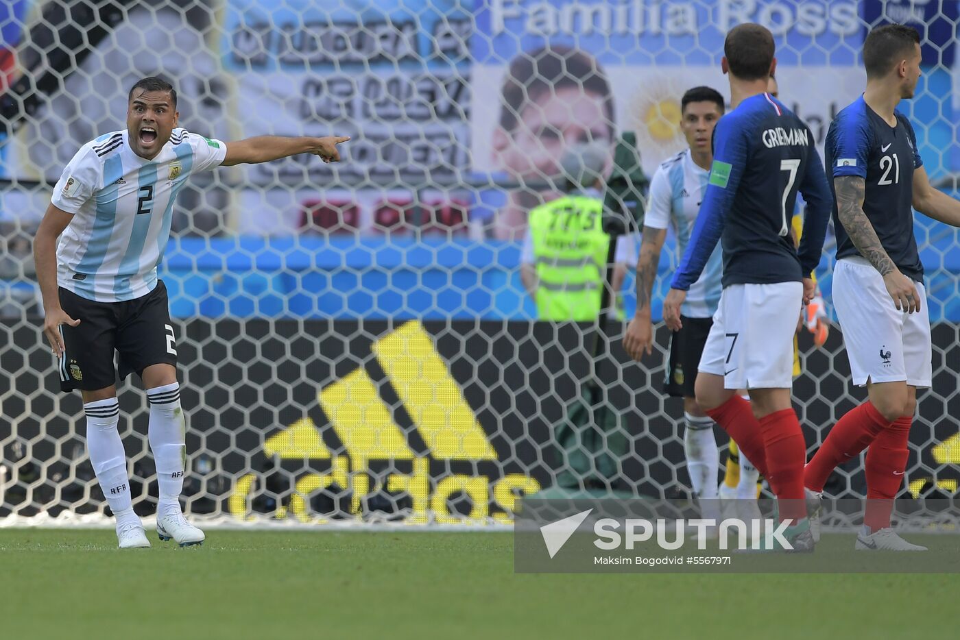 Russia World Cup France - Argentina