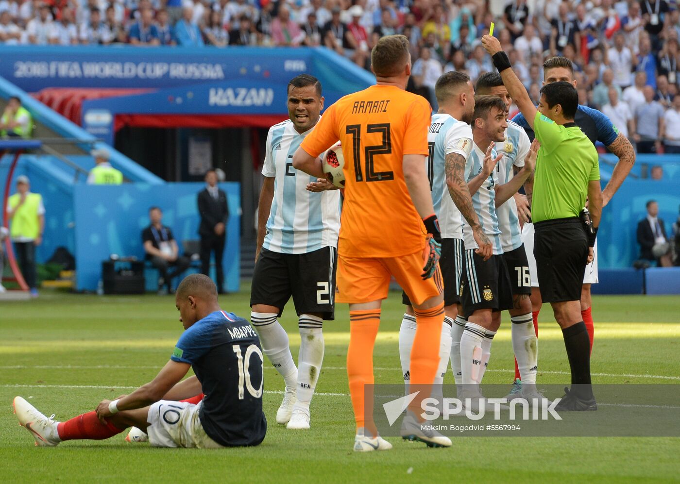 Russia World Cup France - Argentina
