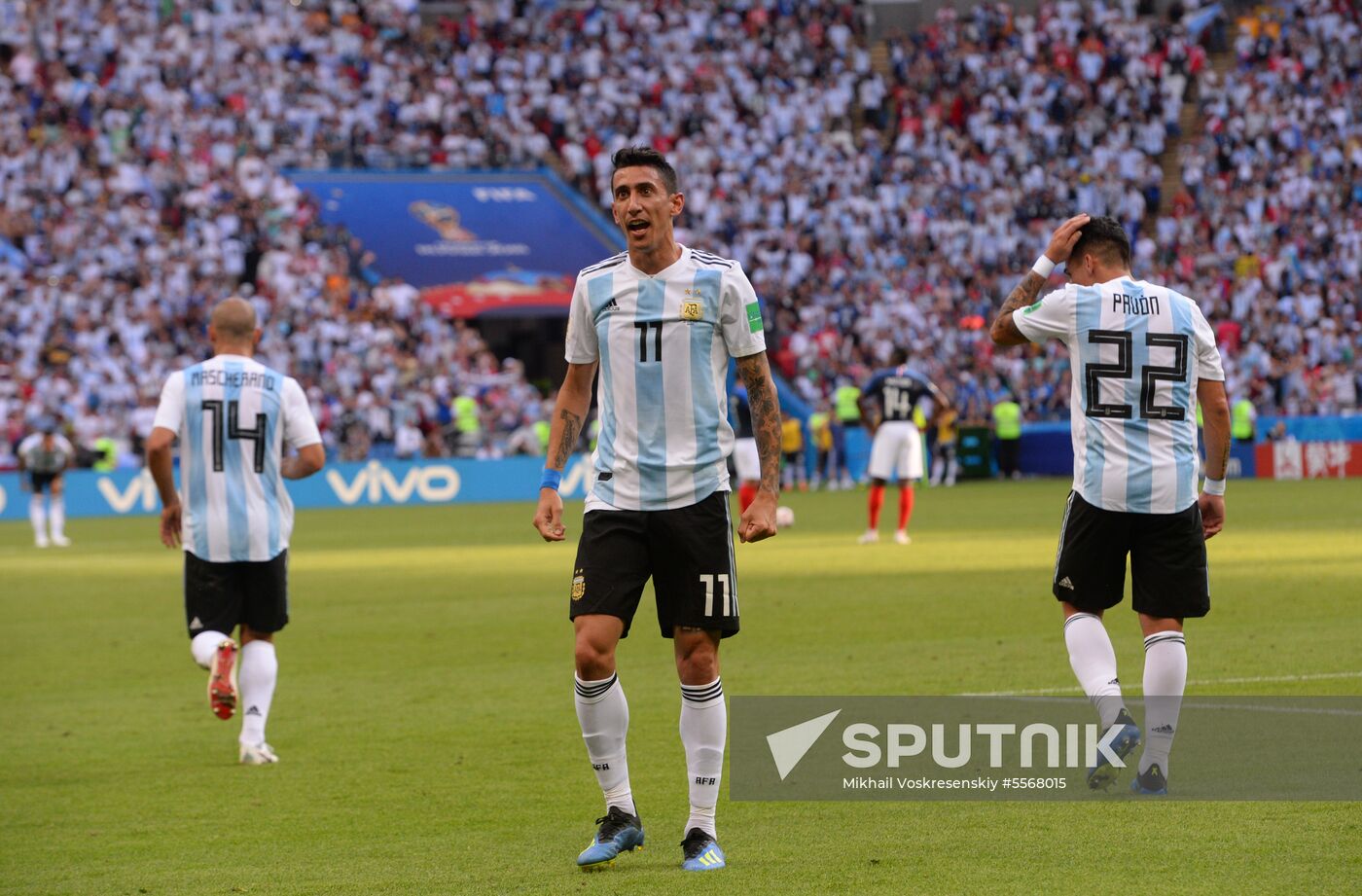 Russia World Cup France - Argentina