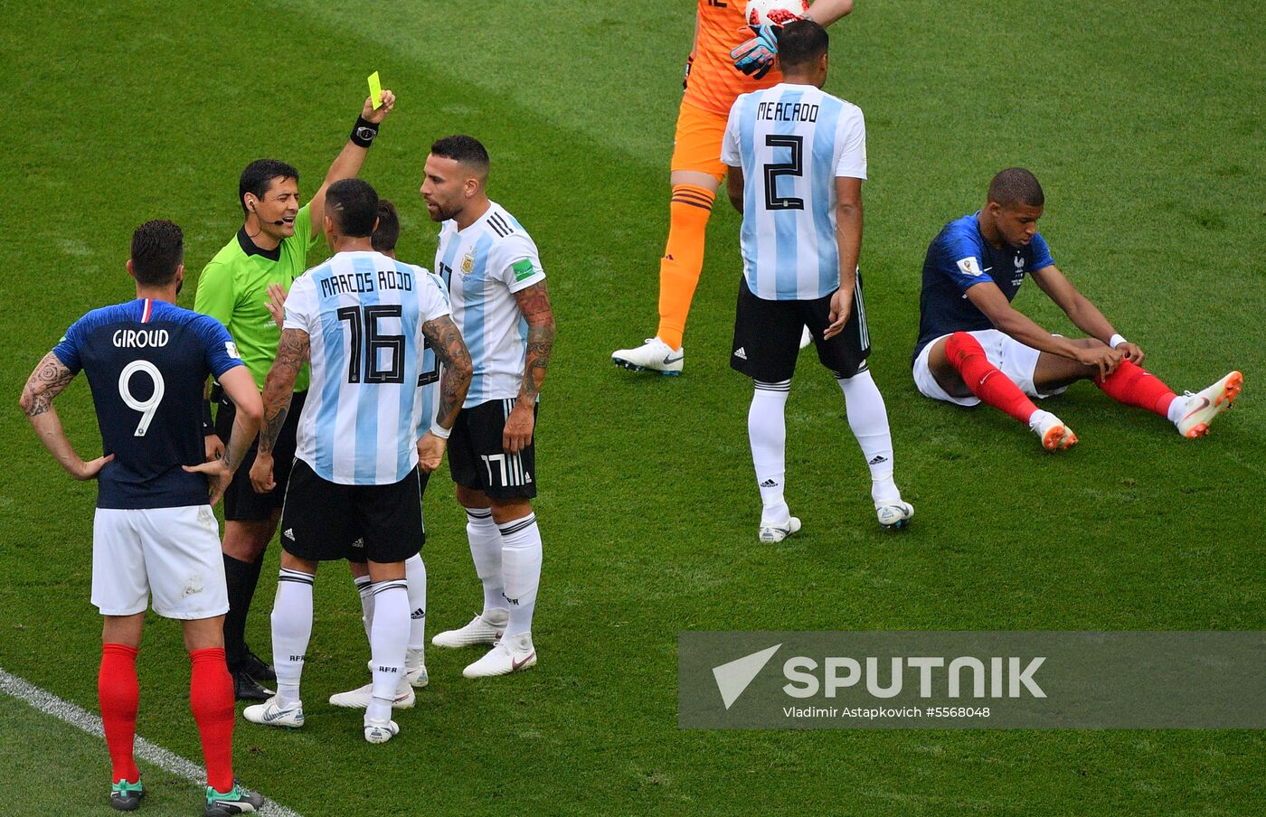 Russia World Cup France - Argentina