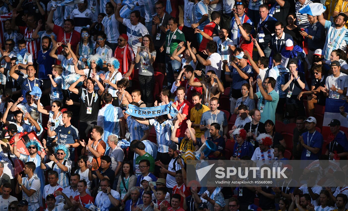 Russia World Cup France - Argentina