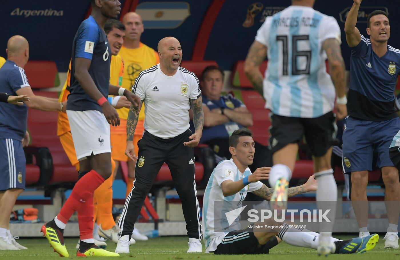 Russia World Cup France - Argentina