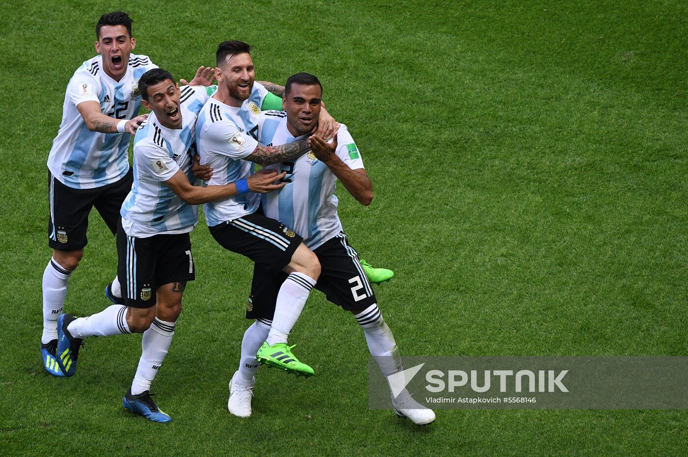 Russia World Cup France - Argentina